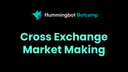Cross Exchange Market Making
